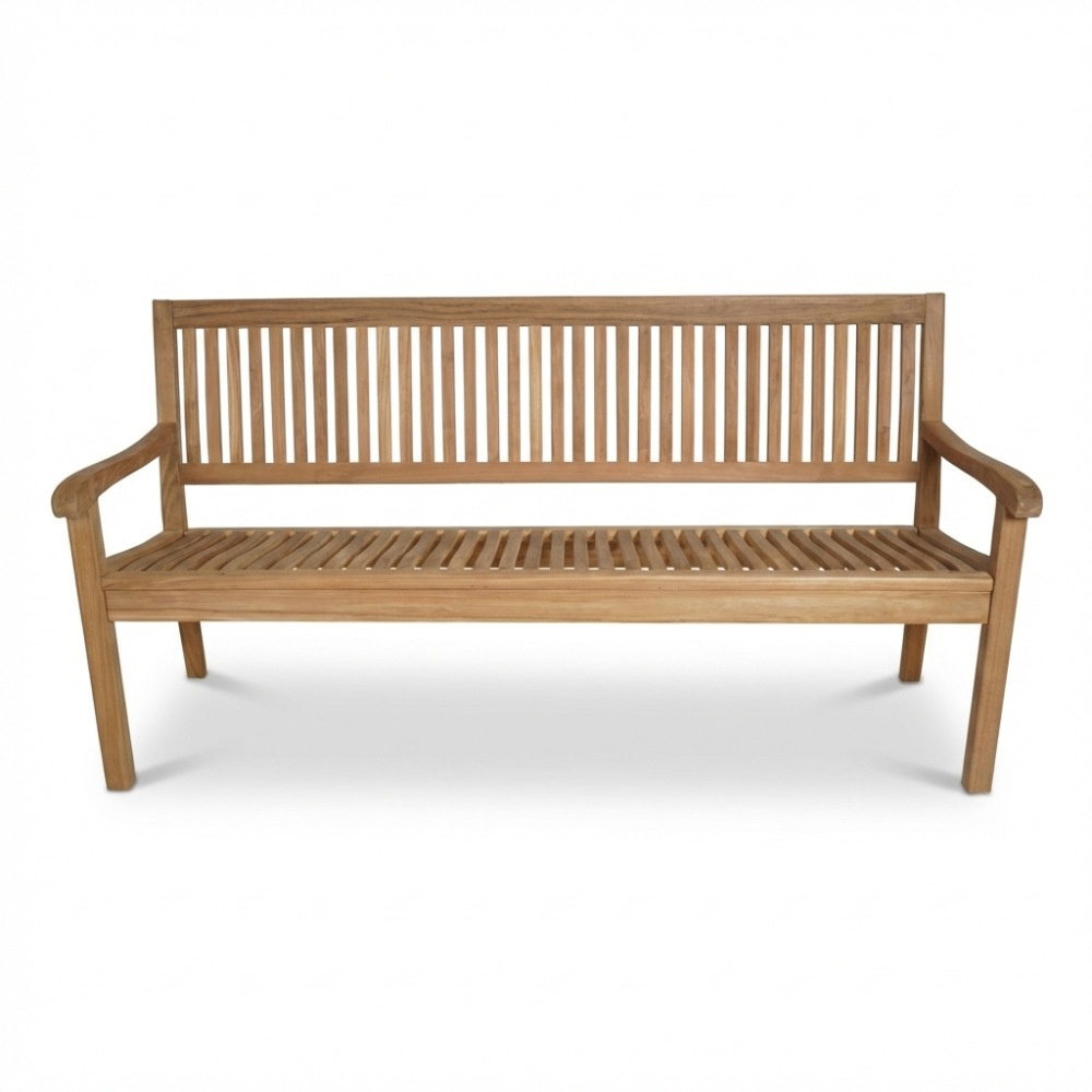 Malmo 3-zits tuinbank | teakhout | Natural Teak | 180cm