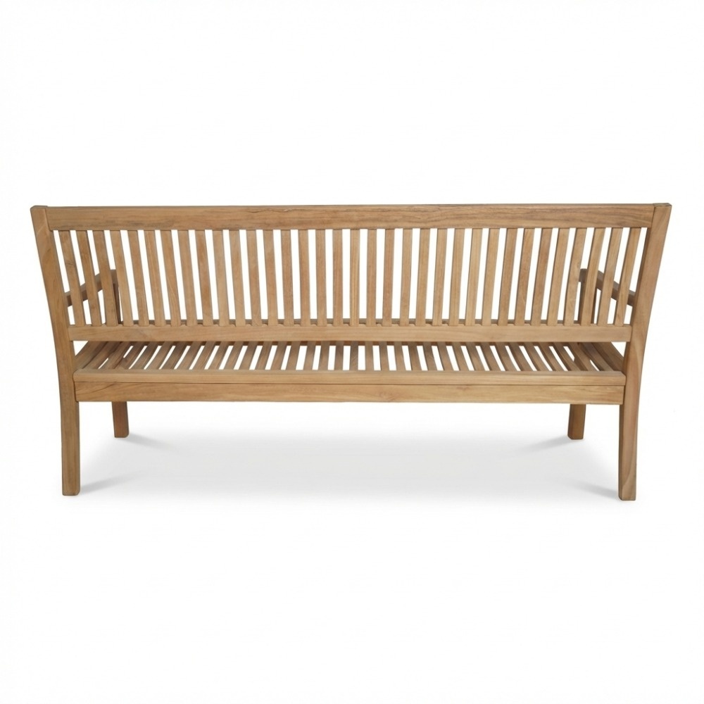 Malmo 3-zits tuinbank | teakhout | Natural Teak | 180cm