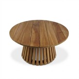 Palau koffietafel | teakhout | Natural Teak | 70cm rond