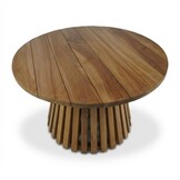 Palau koffietafel | teakhout | Natural Teak | 70cm rond