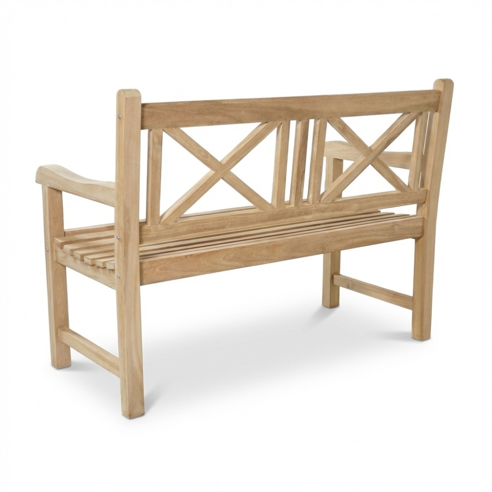 Lissabon 2-zits tuinbank | teakhout | Natural Teak | 120cm