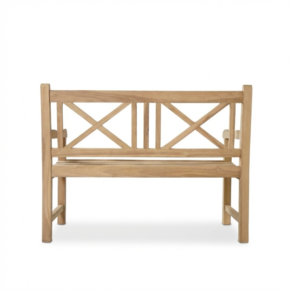Lissabon 2-zits tuinbank | teakhout | Natural Teak | 120cm