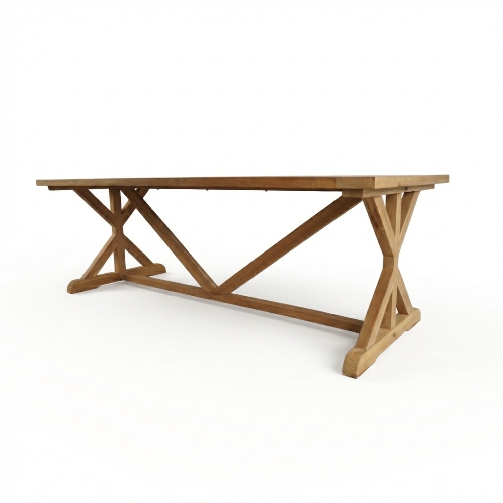 Jakarta dining tuintafel 6 personen | teakhout | Natural Teak | 240cm