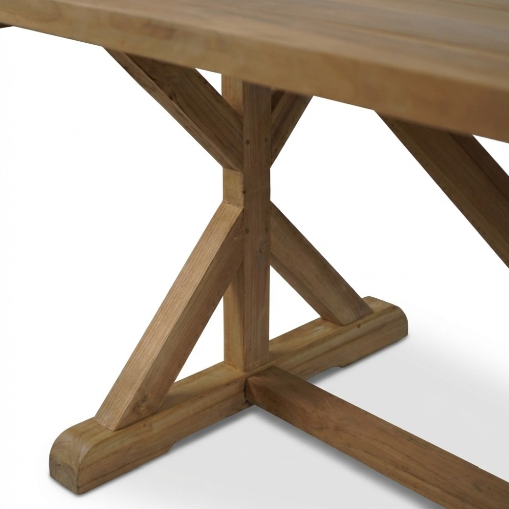 Jakarta dining tuintafel 6 personen | teakhout | Natural Teak | 240cm