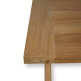 Jakarta dining tuintafel 6 personen | teakhout | Natural Teak | 240cm