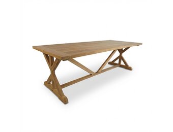 Jakarta dining tuintafel 6 personen | teakhout | Natural Teak | 240cm