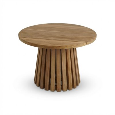 Palau koffietafel | teakhout | Natural Teak | 50cm rond