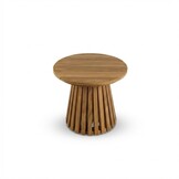 Palau koffietafel | teakhout | Natural Teak | 50cm rond