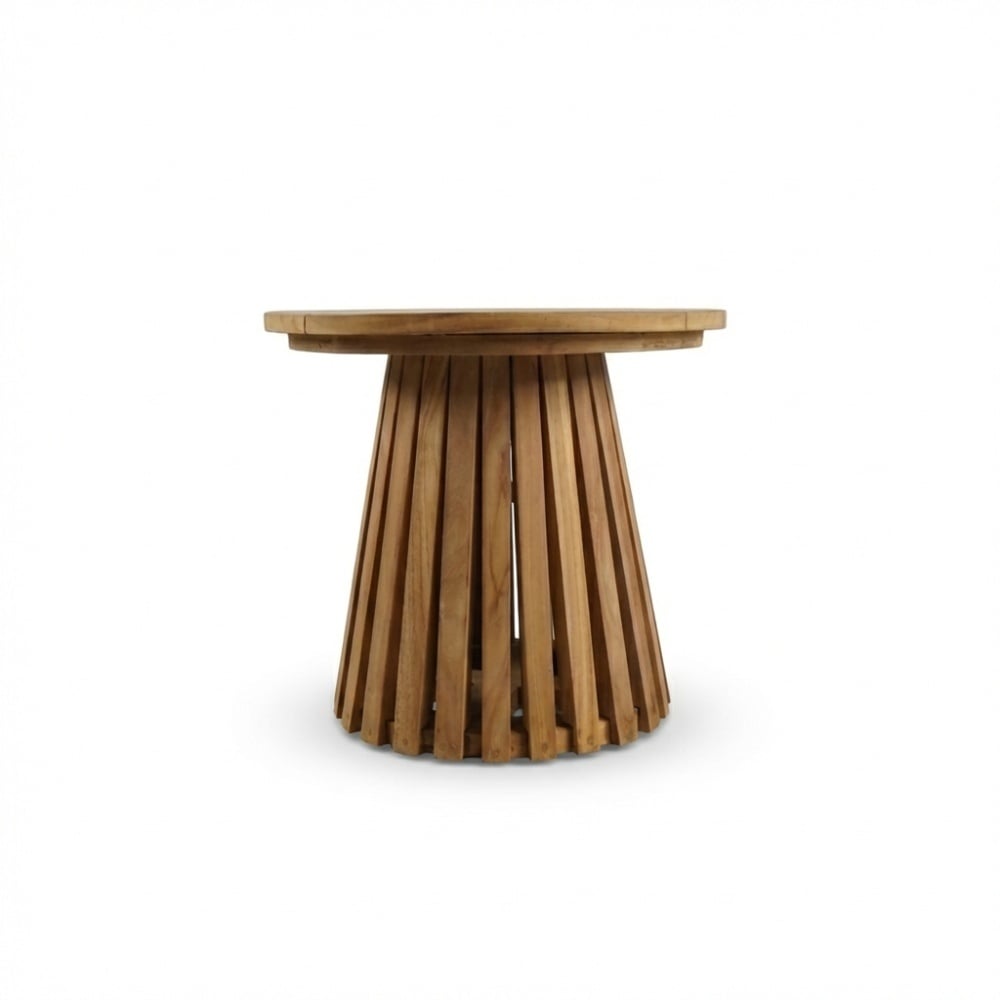 Palau koffietafel | teakhout | Natural Teak | 50cm rond