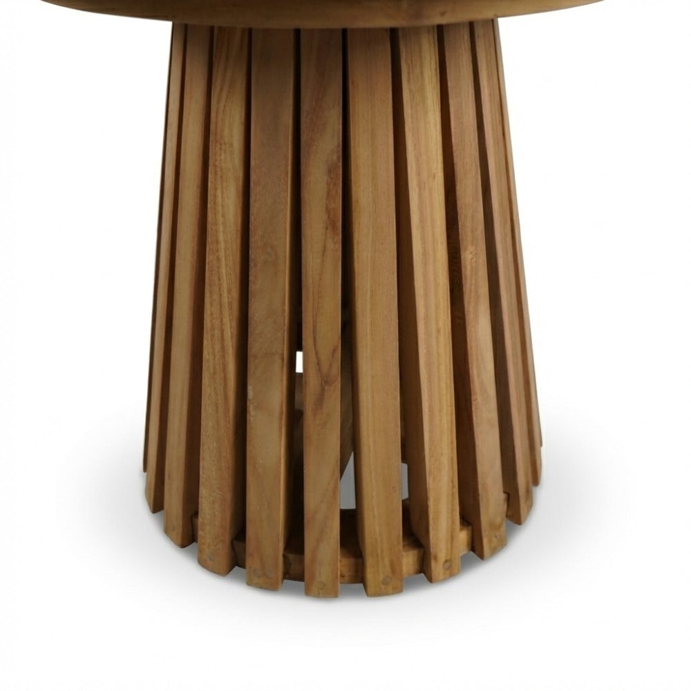 Palau koffietafel | teakhout | Natural Teak | 50cm rond