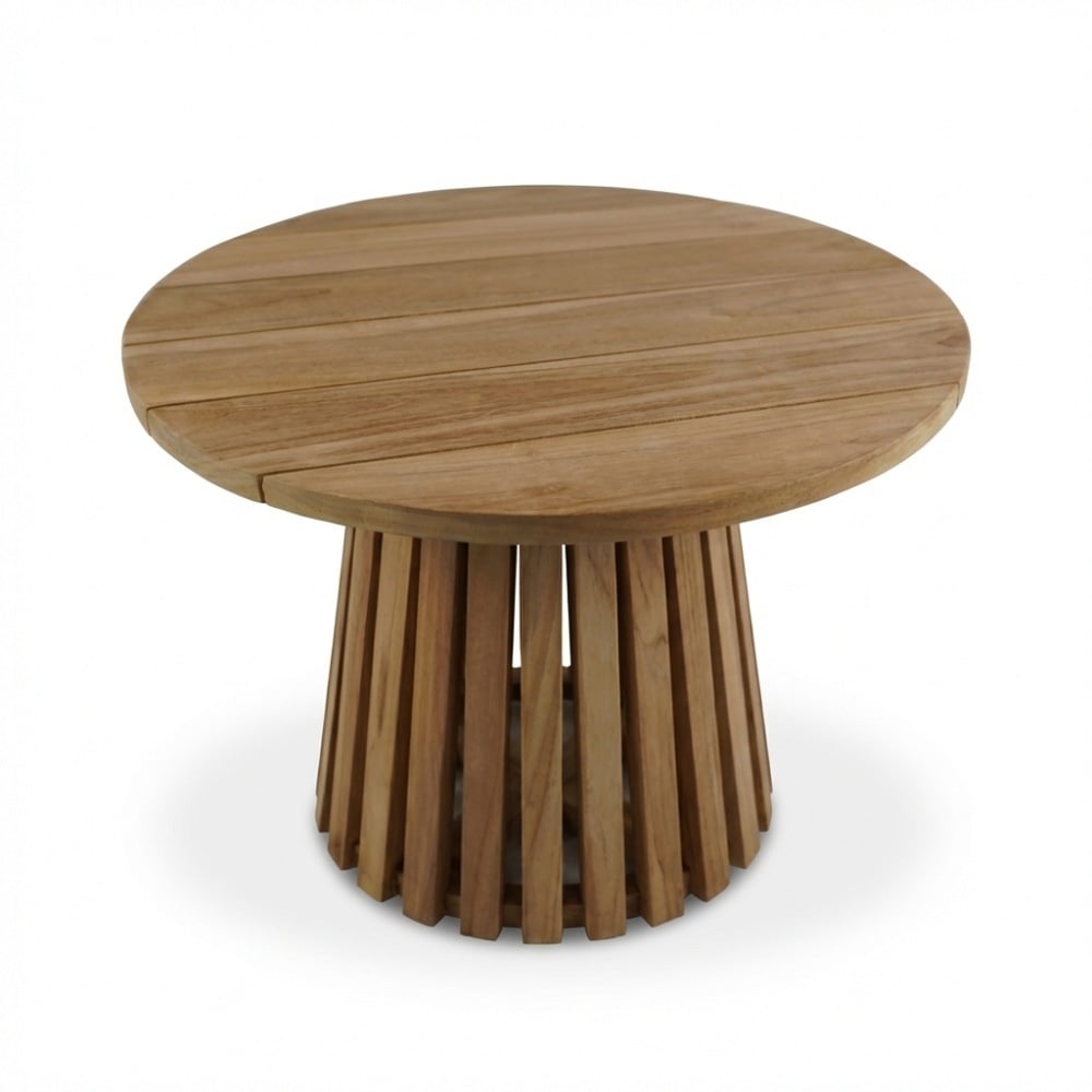 Palau koffietafel | teakhout | Natural Teak | 50cm rond