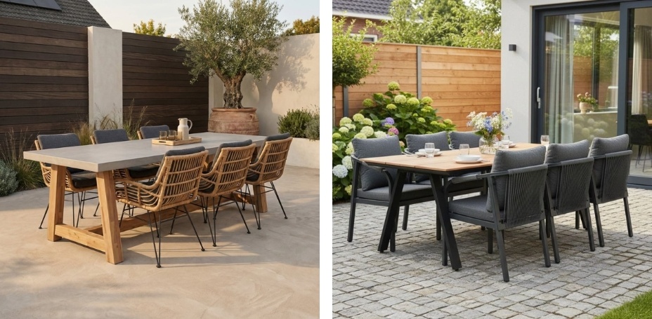 Moderne-6-personen-tuintstes-voor-op-terras