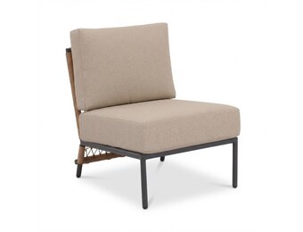 Vienna tussenelement | wicker + aluminium | zand