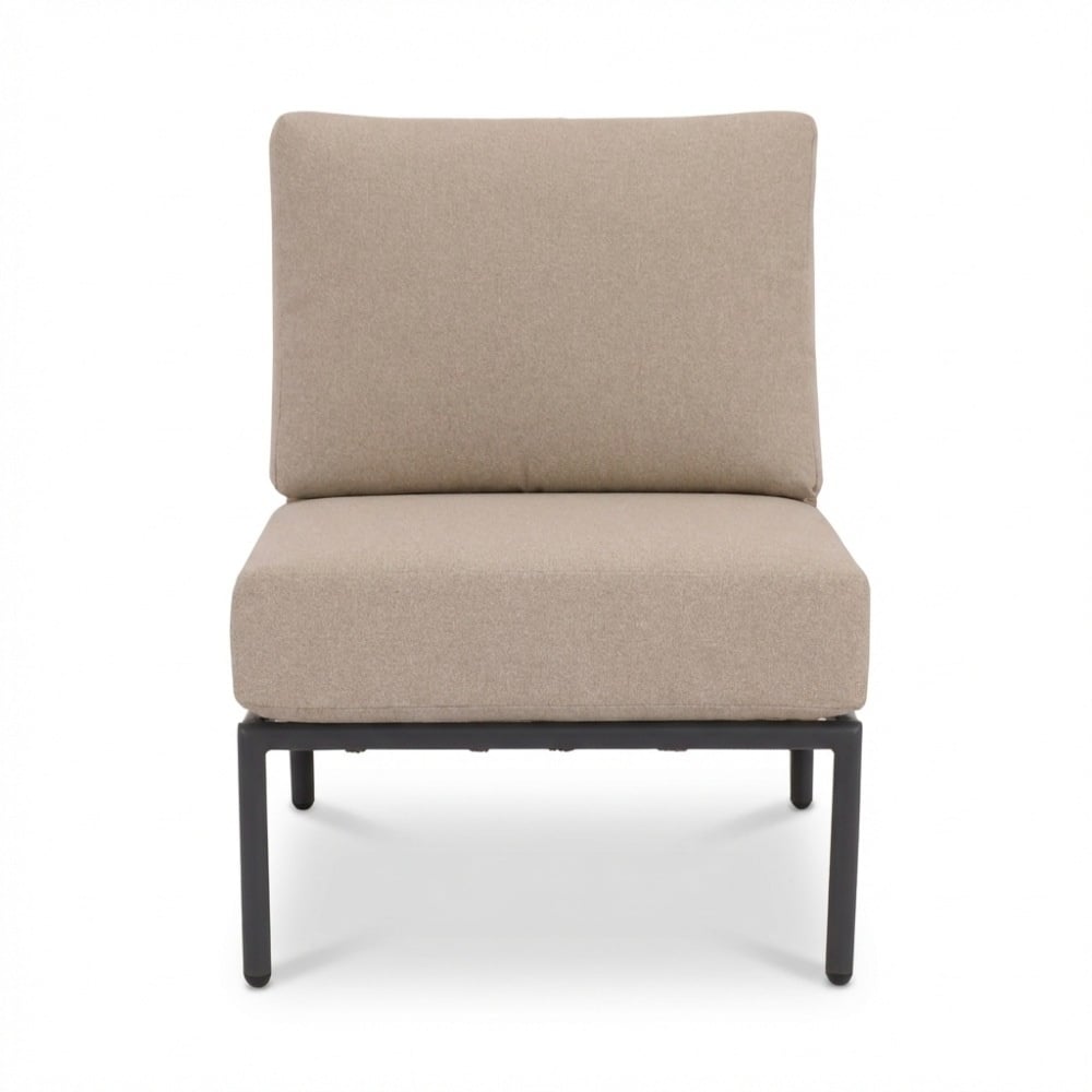 Vienna tussenelement | wicker + aluminium | zand