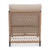 Vienna tussenelement | wicker + aluminium | zand