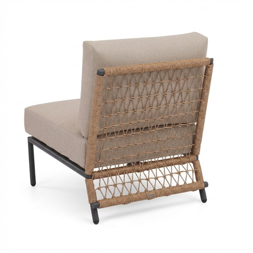 Vienna tussenelement | wicker + aluminium | zand