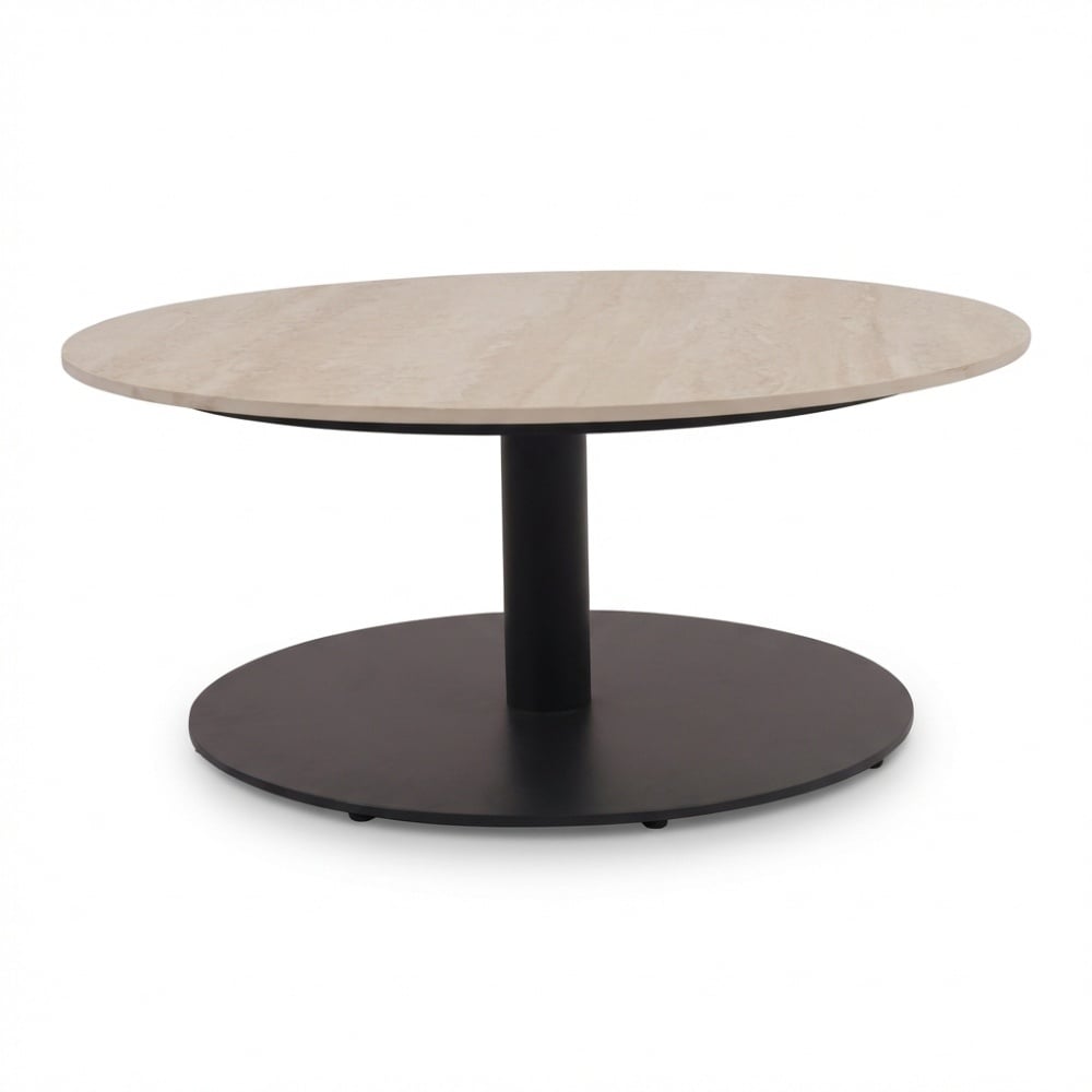 Vienna koffietafel | sintered stone | marmerlook | 75cm rond