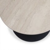 Vienna koffietafel | sintered stone | marmerlook | 75cm rond