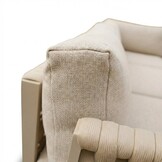 Mendoza hoek loungeset 5 personen | aluminium + touw | beige | 4-delig - 266x266cm