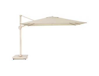 Challenger T² zweefparasol - premium doek | 260x350cm | Champagne/Sandstone