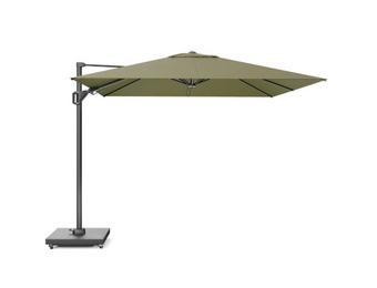 Challenger T² zweefparasol - premium doek | 300x300cm | Lush Green