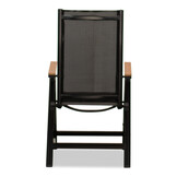 Oslo Natural/Norali antraciet dining tuinset | 6 personen | polywood + textileen | 220cm