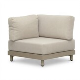 Mendoza hoek loungeset 5 personen | aluminium + touw | beige | 4-delig - 266x266cm
