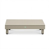 Mendoza hoek loungeset 5 personen | aluminium + touw | beige | 4-delig - 266x266cm