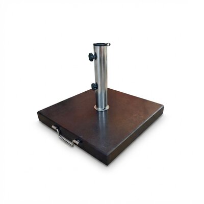 Granito parasolvoet 30kg | graniet | antraciet