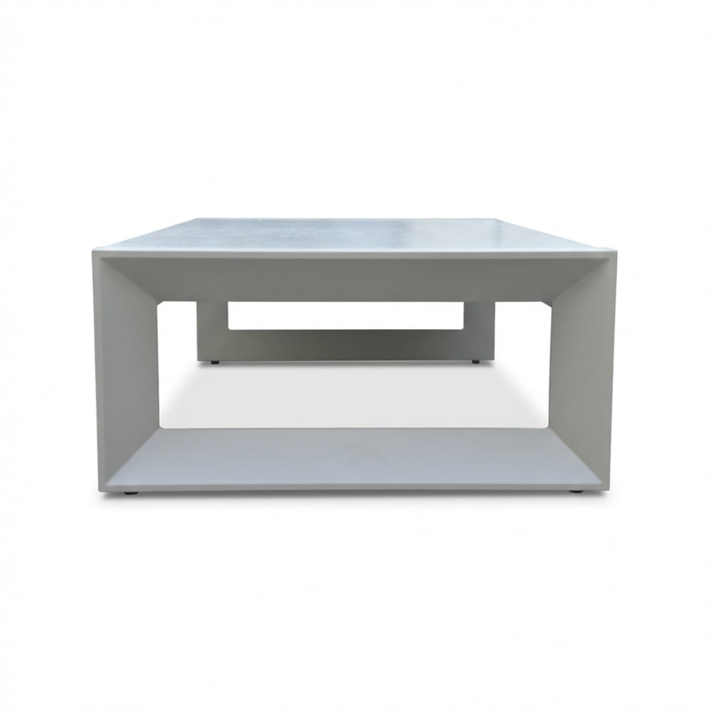 Kaapstad loungetafel | sintered stone + aluminium | beige | 140x72cm