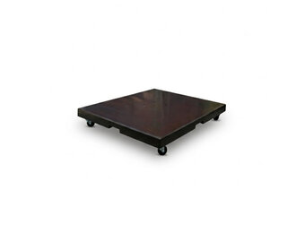 Monza parasolvoet 90kg met zwenkwielen | graniet | antraciet