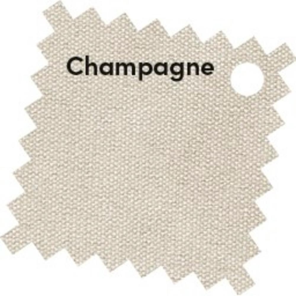 Challenger T² zweefparasol - premium doek | 300x300cm met Monza parasolvoet 90kg | Champagne/Sandstone