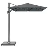 Voyager T¹ zweefparasol | 250x250cm met Monza parasolvoet 90kg | antraciet