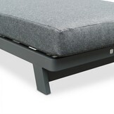 Lola ligbed | aluminium + polywood | antraciet | 199cm