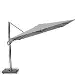 Nexus T² zweefparasol - premium doek | 300x300 met Monza parasolvoet 90kg | Manhattan