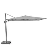 Nexus T² zweefparasol - premium doek | 300x300 met Monza parasolvoet 90kg | Manhattan
