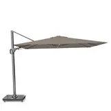 Nexus T² zweefparasol - premium doek | 300x300 met Monza parasolvoet 90kg | Havana