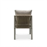 Calgary tuinstoel beige | touw + aluminium | beige