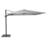 Challenger T² zweefparasol | 300x300cm met Monza parasolvoet 90kg | wit