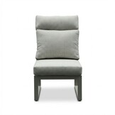 Manhattan dining loungeset - verstelbaar 6 personen | aluminium + polywood | beige | 5-delig - 273x213cm