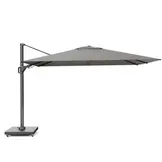 Challenger T² zweefparasol - premium doek | 260x350cm met Monza parasolvoet 90kg | Manhattan
