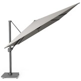 Challenger T² zweefparasol - premium doek | 400x300cm met Modena parasolvoet 120kg | Manhattan