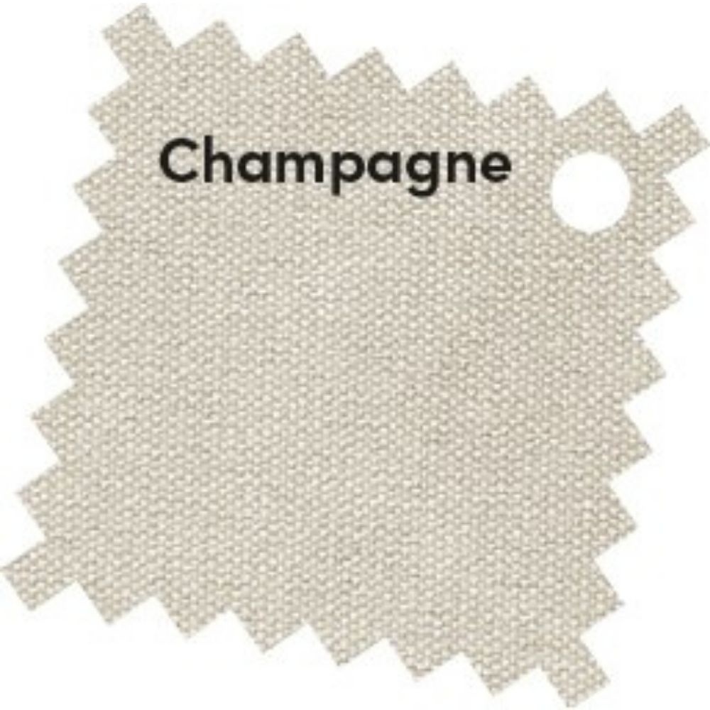 Challenger T² zweefparasol - premium doek | 260x350cm met Venezia rond parasolvoet 90kg | Champagne/Sandstone