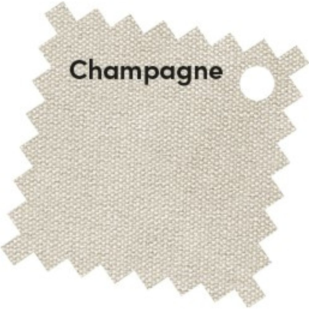 Challenger T² zweefparasol - premium doek | 260x350cm met Rocca parasolvoet 90kg | Champagne/Teak look