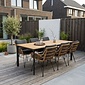 Lesli Living Arezzo/Carlos antraciet dining tuinset | 6 personen |  | 200cm