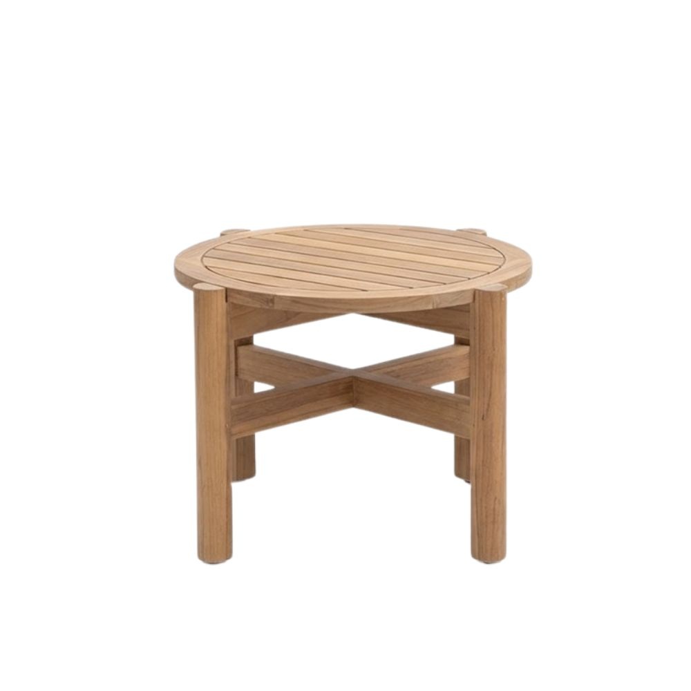 Bergamo loungetafel set van 2 | hardhout | Light Teak Look