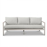 Florence/Luna stoel-bank loungeset 5 personen | aluminium + touw | beige | 4-delig