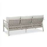 Florence/Luna stoel-bank loungeset 5 personen | aluminium + touw | beige | 4-delig