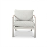 Florence/Luna stoel-bank loungeset 5 personen | aluminium + touw | beige | 4-delig