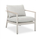 Florence/Luna stoel-bank loungeset 5 personen | aluminium + touw | beige | 4-delig